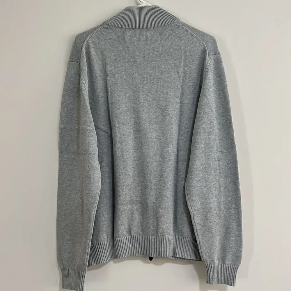 Men’s Brooks Brothers Supima Cotton Zip Up Sweater. Excellent Condition. Size L - Picture 3 of 3